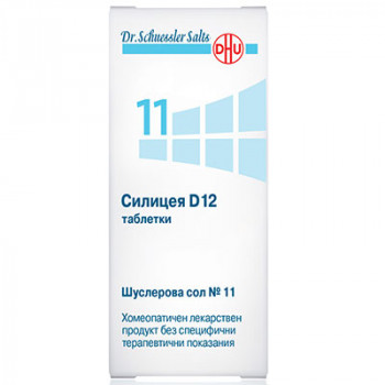 ШУСЛЕРОВА СОЛ №11 СИЛИЦЕА D12 солта на отделителната система и детоксикацията табл. x 420