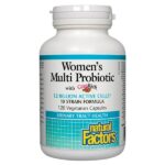 NATURAL FACTORS WOMEN'S MULTI PROBIOTIC x 60 caps
