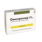 Омепразид 20 мг х14 капсули, при киселини в стомаха