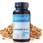 Амигдалин Витамин B17 ЕКСТРАКТ ОТ КАЙСИЕВИ ЯДКИ 50МГ, 100 КАПС, Биохерба Р
