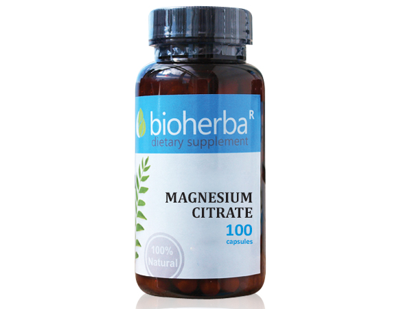 63185929_big-1.jpg MAGNESIUM CITRATE 100 CAPSULES / МАГНЕЗИЕВ ЦИТРАТ 100 КАПСУЛИ - Image 1