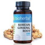KOREAN GINSENG ROOT 100 CAPSULES/ КОРЕЙСКИ ЖЕН-ШЕН КОРЕН, 100 КАПСУЛИ