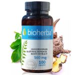 ГЛЮКОМАНАН НАТУРАЛЕН КОНЯК КОРЕН ЕКСТРАКТ 560 МГ, 100 КАПСУЛИ