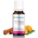 МАСЛО ОТ КАНЕЛА С ПОРТОКАЛ, Cinnamon with Orange Essential Oil, БИОХЕРБА, 10мл