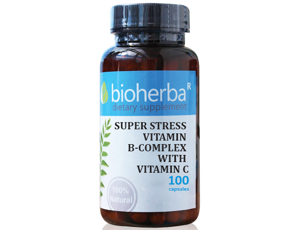 63194952_big-1.jpg SUPER STRESS VITAMIN B-COMPLEX WITH VITAMIN C 100 CAPSULES / СУПЕР СТРЕС - В КОМЛЕКС С ВИТАМИН C 1 - Image 1