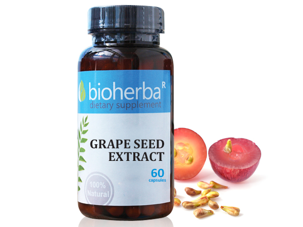 63194970_big-1.jpg GRAPE SEED EXTRACT 60 CAPSULES/ ЕКСТРАКТ ОТ ГРОЗДОВИ СЕМКИ 60 КАПСУЛИ - Image 1