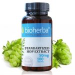 Стандартизиран Екстракт от Хмел, Биохерба, 100 капсули, 50мг