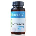 Натокиназа, Биохерба, 100 капсули, 100мг