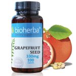 Семена от грейпфрут, Биохерба, 100 капсули, 330мг