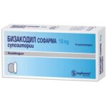 Бизакодил 10 мг x6 супозитории Sopharma