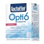 Лактофлор Опти 6 синбиотик х30 капсули