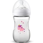 Avent Natural Шишe x260 мл и биберон с 1 дупка 1+ месец