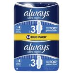Always Ultra Night Duo Дамски превръзки нощни x14 бр