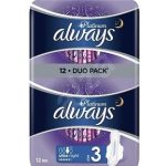 Always Platinum Ultra Night Duo Дамски превръзки нощни x12 бр