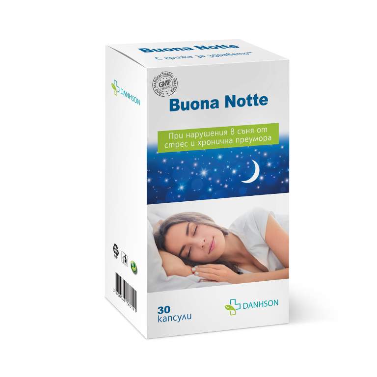 Buona-Note-web-1-1.jpg Буона Ноте капсули за сън х 30 ДАНСОН - Image 1