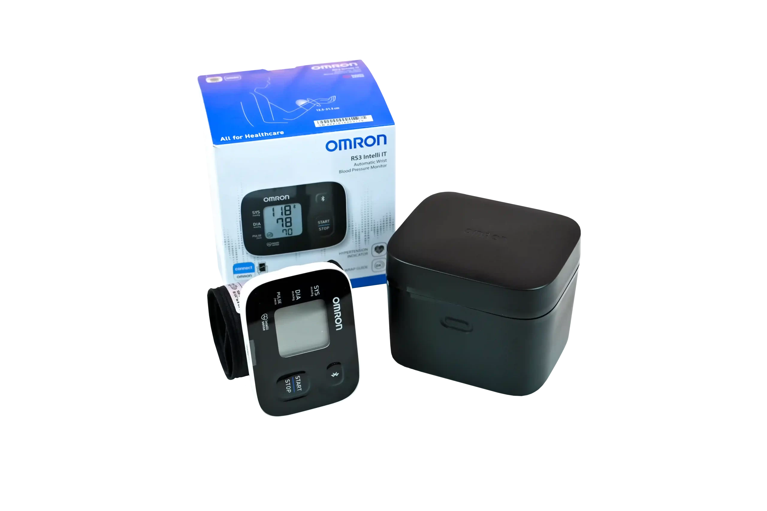 Omron RS3 Intelli IT апарат за кръвно налягане ЕЛЕКТРОНЕН АПАРАТ ЗА ИЗМЕРВАНЕ НА КРЪВНО НАЛЯГАНЕ НА КИТКА ОМРОН RS3 INTELLI IT (HEM - 6232T - E) Omron RS7 Intelli IT (HEM-6232T-E) e монитор за измерване на кръвното налягане на китката, от най-ново поколение. С голямата си функционалност и малките си размери - апаратът е максимално прецизен и незаменим помощник в борбата с хипертонията. Omron RS3 Intelli IT апарат за кръвно налягане съчетава в себеси компактност и елегантност. Големия дисплей прави употребата му изключително лесна дори и за по възрастните. Мисията на OMRON Healthcare е да спомага за реализирането на здравословен и спокоен живот на хората по света. Как ще направим това възможно? Искаме да създадем среда, в която да минимизираме сегашното медицинско въздействие, което определени състояния имат върху живота на хората, и да създадем повече пространство за качество на живот. Всяко от нашите действия и продукти преследва тази мисия и е стъпка към подобряване на живота на хората по света. OMRON Healthcare е марката Световен No.1 в цифровите апарати за кръвно налягане, с над 200 милиона продадени апарата за кръвно налягане, както и небулайзерите за респираторна терапия. Другите основни категории продукти на компанията са нискочестотна апаратура за болкотерапия, електронни термометри и монитори за композиция на тялото. В продължение на много десетилетия устройствата на OMRON са помогнали на хората да предотвратяват, лекуват и управляват своите медицински състояния както у дома, така и в клиничната практика в над 110 страни по света. OMRON Healthcare Group е със седалище в Киото, Япония. OMRON Healthcare Europe B.V. е секторът на здравеопазването за Европа, Русия, Близкия изток и Африка и осигурява обслужване на клиенти в повече от 74 страни. Omron Healthcare помага на хората да живеят по-свободен и по-пълноценен живот. В областта на клинично доказаното и иновативно медицинско оборудване за здравен мониторинг  Omron Healthcare са световен лидер. Omron RS3 Intelli IT апарат за кръвно налягане Те са на първо място в цифровите апарати за кръвно налягане. С техните 200 милиона продадени апарата за кръвно налягане. Omron помагат на хората да лекуват и управляват своите медицински състояния ефективно. Техните продукти са създадени с най-новите технологии, осигуряващи максимална точност и прецизност. Мисията на Omron? Седалището на Omron е в Киото, Япония. Тяхната мисия е да помагат за реализирането на здравословен и спокоен живот. Доказателсто за следването на тяхната мисия са именно иновативните продукти на Omron. Omron RS3 Intelli IT апарат за кръвно налягане Иновативни продукти подходящи за всеки дом Omron предлагат широка гама продукти. Те включват апарати за кръвно налягане,  термометри, инхалатори, електронни везни и други. Екологични и устойчиви практики Бранда е посветен на запазване на екологичната устойчивост на компания. Те използват екологично чисти материали и се стремят да намалят въглеродния си отпечатък. Omron RS3 Intelli IT апарат за кръвно налягане Погрижете се за вашето здраве от рано и разгледайте разнообразната гама продукти на Omron  в нашия онлайн магазин aptekata.online ЧЕСТО ЗАДАВАНИ ВЪПРОСИ Как да избера правилния апарат за кръвно налягане на Omron? При избирането на правилния на апарат за кръвно налягане е важно да се консултирате със здравен специалист и да изберете модел, който да отговаря на вашите нужди и предпочитания. Omron предлага разнообразие от модели, включително модели за горна и долна ръка. Каква е точността на апаратите за кръвно налягане на Omron? Апаратите за кръвно налягане на Omron са клинично доказани и осигуряват висока точност Много от тях са одобрени от здравни организации по целия свят.Omron RS3 Intelli IT апарат за кръвно налягане Мога ли да използвам продуктите на Omron, ако имам специфични здравословни състояния? Да, Omron предлагат продукти, които са подходящи за хора с различни здравословни състояния. Винаги се консултирайте с лекар преди да използвате нов медицински уред. Omron RS3 Intelli IT апарат за кръвно налягане Какви са гаранционните условия на продуктите на Omron? Omron предлага различни гаранционни условия в зависимост от продукта. Обикновено гаранцията покрива производствени дефекти и предоставя сервизна поддръжка. Omron RS3 Intelli IT апарат за кръвно налягане Къде мога да закупя продуктите на Omron? Можете да закупите продуктите на Omron от лицензирани магазини и аптеки, както и онлайн в различни платформи, включително в нашия онлайн магазин aptekata.online. 