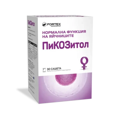 Пикозитол за нормална функция на яйчниците x30 сашета Fortex