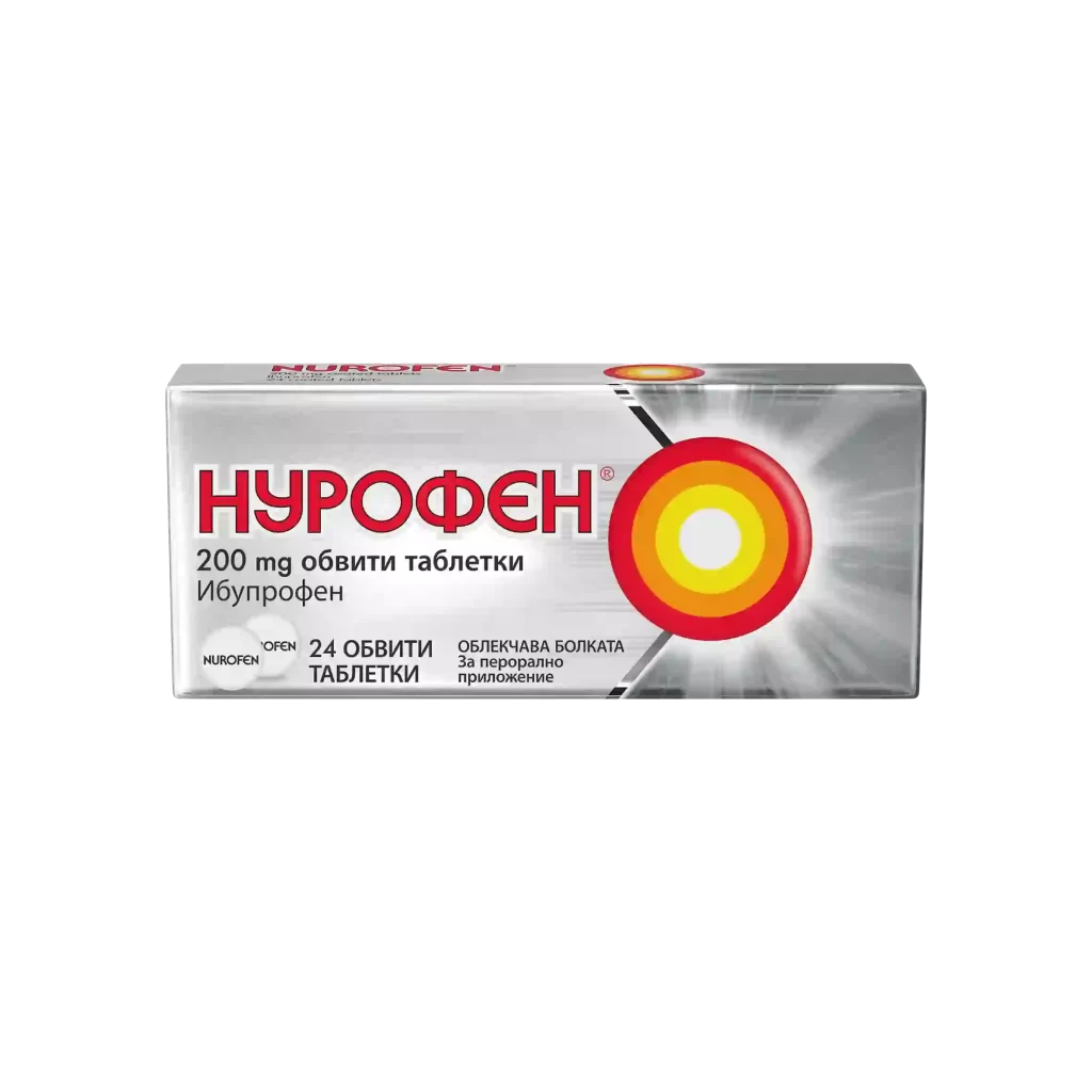 НУРОФЕН 200 мг 24 бр. обвити таблетки