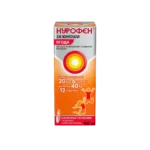НУРОФЕН сироп за юноши 6 - 12 години 200 мг / 5 мл с вкус на ягода 100 мл