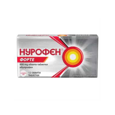 НУРОФЕН ФОРТЕ 400 мг х12 таблетки