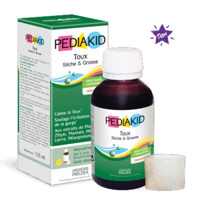 PEDIAKID Сироп за суха и влажна кашлица