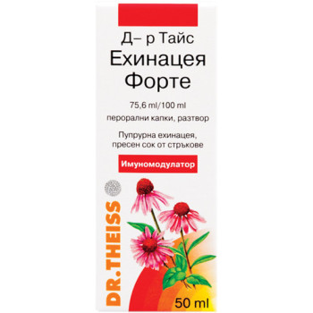 dr-theiss-echinacea-forte-1.jpg ЕХИНАЦЕЯ ФОРТЕ растителен лекарствен продукт капки 50мл - Image 1