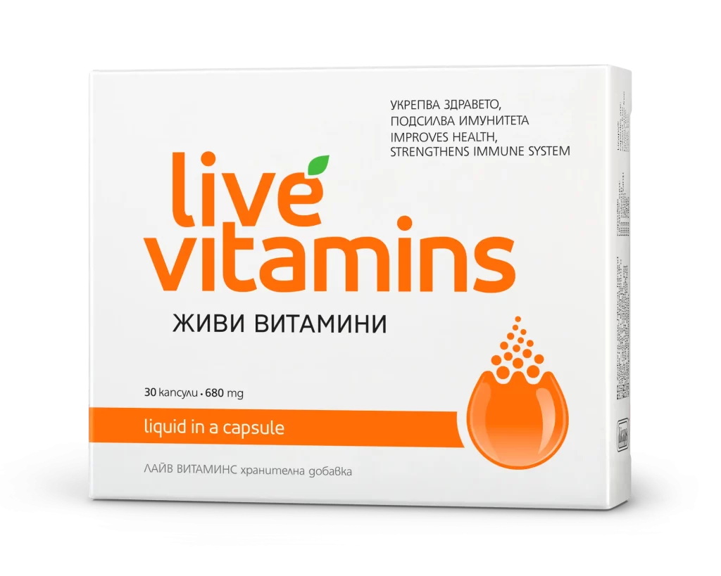 ЖИВИ ВИТАМИНИ 680мг х30 капсули ВИТАСЛИМ ИНОВЕ