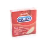 Durex Feel Thin Презервативи Червен х3 броя Качество, на което можете да разчитате... Durex има близо 80 години опит в производството на презервативи и спокойно можем да кажем, че всеки отделен продукт е създаден на базата на проверен и многократно тестван процес. Като започнем от самото начало – всички наши презервативи се правят единствено от най-качествените материали. Всеки отделен презерватив се тества електронно, а мостри от всяка партида се надуват с въздух, за да се провери тяхната здравина. Durex Feel Thin Международните стандарти за качество налагат правилото всеки презерватив да събира 18 литра въздух в така наречения „въздушен тест до спукване”. Презервативите на Durex побират повече от 40 литра въздух без да се спукат. (Само един от примерите, в които Durex не само посреща, но и надвишава световните стандарти за качество.) Освен това, мостри от различните партиди на нашите презервативи се пълнят и с вода, за да сме сигурни, че никой от тях няма да пропусне. (За по-голяма сигурност, правим около два милиона „водни” тестове на месец.) Всеки един от различните видове презервативи на Durex е дерматологично тестван. Durex Feel Thin На практика, ако някоя от мострите не премине който и да е от нашите тестове, цялата партида от 432 000 презерватива не излиза от фабриката. Продуктовите тестове, които провеждаме са достигнали до крайни предели и надвишават стандарта, но не стигаме само до тук. В Durex постоянно работим върху нови изследователски проекти, които да подобрят нашите продукти или да установят новите тенденции в сексуалното поведение и да доведат до създаването на цели нови продуктови групи. Durex Feel Thin Благодарение на тези усилия сме натрупали безценно количество информация, която редовно се обсъжда със здравните власти, медицински центрове, учени, академии и други институции работещи в сферата на сексуалното здраве. Така че... това сме ние – най-добрите процеси, създаващи най-добрите продукти, с помощтта на най-умните идеи. Durex Feel Thin Може би, по тази причина милиони хора по целия свят се доверяват на Durex всеки ден. Durex, с над 90 години опит, е водещ производител на сексуални продукти. Те са известни с високото си качество и множеството иновации. Durex Предлага разнообразни продукти за подобряване на сексуалния живот на своите клиенти. Осигуряват безопасност при сексуалните удоволствия. Durex презервативите са известни с преминалите многобройни тестове  и използването на най-добрите материали.  В тяхната продуктова гама освен презервативи спадат лубриканти, вибратори и други аксесоари, допринасящи за вашето неустоимо изживяване. Всеки продукт е тестван по най-високите стандарти гарантиращи за нуждите и очакванията на всеки от потребителите им. Ако турсите защита, комфорт или разнообразие, Durex има решението за вас Разгледайте повече от гамата на Durex  в аптеката.онлайн и открите продуктите, които ще направят интимните ви моменти по-приятни и по-сигурни. В нашия онлайн магазин ще намерите широк избор от техните продукти, които отговарят на най-високите стандарти за качество и безопасност.