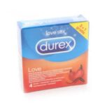 Durex Love Презервативи Синьо-червен x4 броя Durex Love-Durex има близо 80 години опит в производството на презервативи и спокойно можем да кажем, че всеки отделен продукт е създаден на базата на проверен и многократно тестван процес. Като започнем от самото начало – всички наши презервативи се правят единствено от най-качествените материали. Всеки отделен презерватив се тества електронно, а мостри от всяка партида се надуват с въздух, за да се провери тяхната здравина.Durex Love Международните стандарти за качество налагат правилото всеки презерватив да събира 18 литра въздух в така наречения „въздушен тест до спукване”. Презервативите на Durex побират повече от 40 литра въздух без да се спукат. (Само един от примерите, в които Durex не само посреща, но и надвишава световните стандарти за качество.) Освен това, мостри от различните партиди на нашите презервативи се пълнят и с вода, за да сме сигурни, че никой от тях няма да пропусне. (За по-голяма сигурност, правим около два милиона „водни” тестове на месец.)Durex Love Всеки един от различните видове презервативи на Durex е дерматологично тестван.Durex Love На практика, ако някоя от мострите не премине който и да е от нашите тестове, цялата партида от 432 000 презерватива не излиза от фабриката. Продуктовите тестове, които провеждаме са достигнали до крайни предели и надвишават стандарта, но не стигаме само до тук. В Durex постоянно работим върху нови изследователски проекти, които да подобрят нашите продукти или да установят новите тенденции в сексуалното поведение и да доведат до създаването на цели нови продуктови групи.Durex Love Благодарение на тези усилия сме натрупали безценно количество информация, която редовно се обсъжда със здравните власти, медицински центрове, учени, академии и други институции работещи в сферата на сексуалното здраве.Durex Love Може би, по тази причина милиони хора по целия свят се доверяват на Durex всеки ден. Да се съхранява на хладно и сухо място, далече от директна слънчева светлина. Durex, с над 90 години опит, е водещ производител на сексуални продукти. Те са известни с високото си качество и множеството иновации. Durex Предлага разнообразни продукти за подобряване на сексуалния живот на своите клиенти. Осигуряват безопасност при сексуалните удоволствия. Durex презервативите са известни с преминалите многобройни тестове  и използването на най-добрите материали.  В тяхната продуктова гама освен презервативи спадат лубриканти, вибратори и други аксесоари, допринасящи за вашето неустоимо изживяване. Всеки продукт е тестван по най-високите стандарти гарантиращи за нуждите и очакванията на всеки от потребителите им. Ако турсите защита, комфорт или разнообразие, Durex има решението за вас Разгледайте повече от гамата на Durex  в аптеката.онлайн и открите продуктите, които ще направят интимните ви моменти по-приятни и по-сигурни. В нашия онлайн магазин ще намерите широк избор от техните продукти, които отговарят на най-високите стандарти за качество и безопасност.