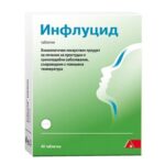 ИНФЛУЦИД при грип и настинки табл. x 40