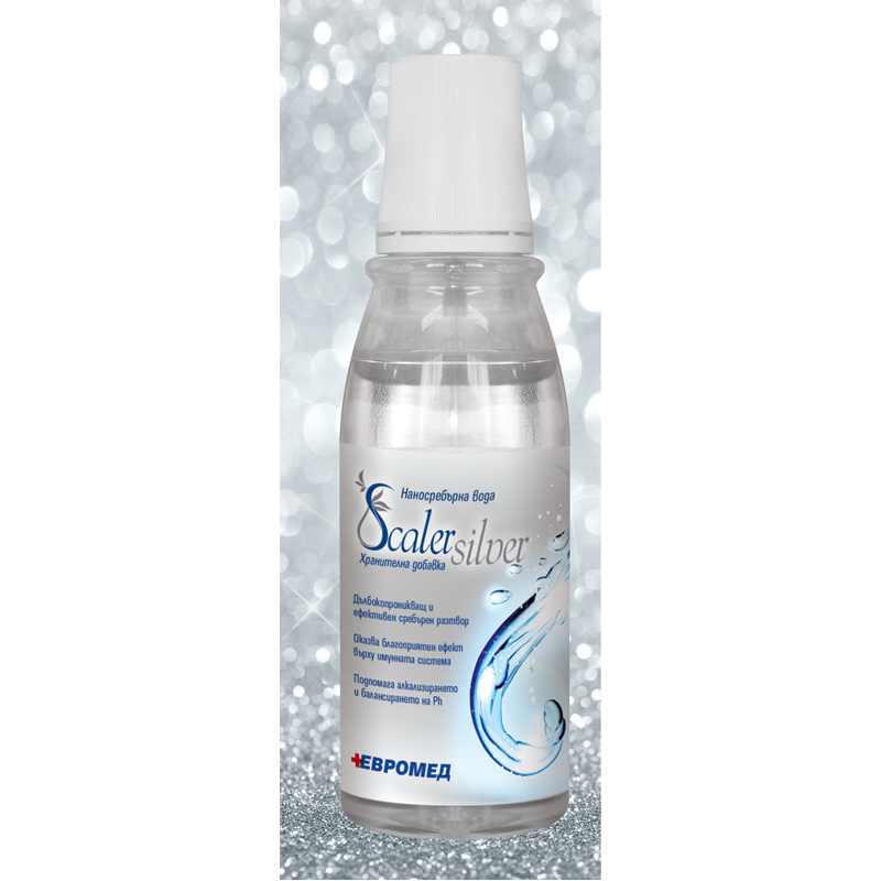 250 SCALER Silver Наносребърна вода (250ml) - Image 1