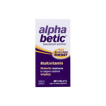 Natures Way Енергизиращи мултивитамини за диабетици - Alpha betic®, 30 таблетки
