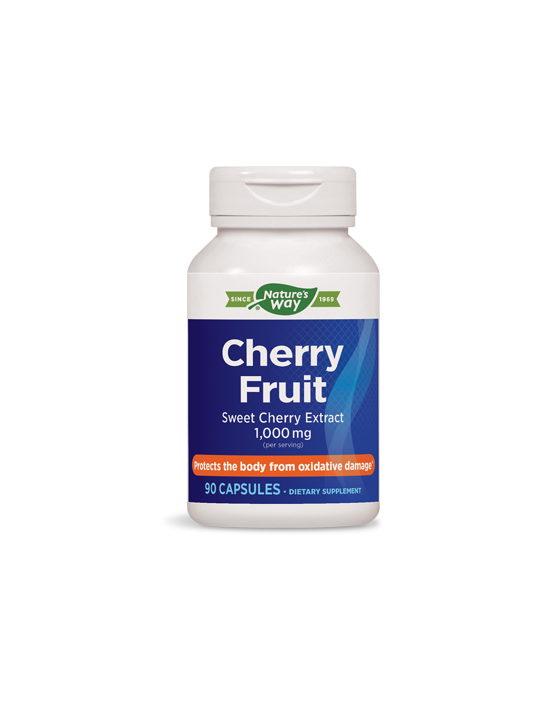 cherry-fruit-cheresha-plod-500-mg-x-90-kapsuli.png Natures Way Череша (плод) 500 mg x 90 капсули - Image 1