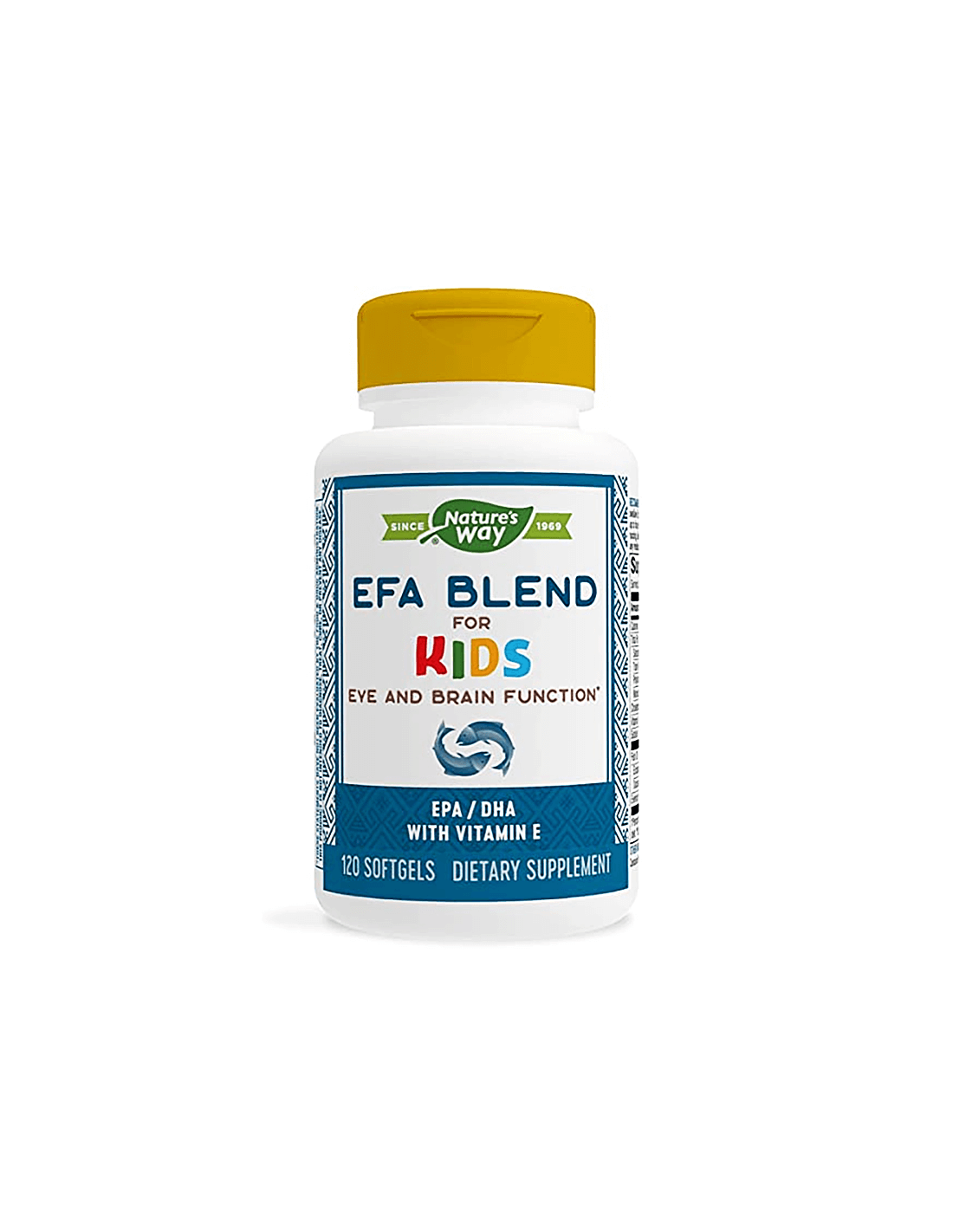 efa-blend-for-kids-efa-blend-za-deca-120-softgel-kapsuli.png Natures Way EFA Blend for Kids / ЕФА Бленд за деца, 120 софтгел капсули - Image 1