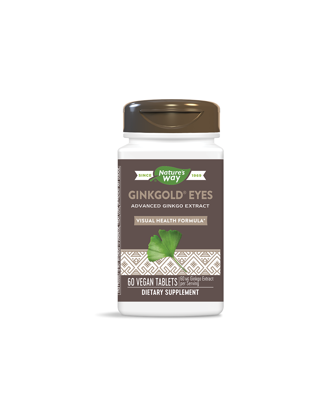 Natures Way За добро зрение - Формула с билки, лутеин и зеаксантин, 60 таблетки