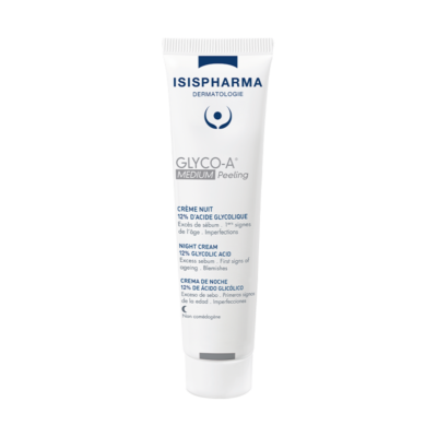 ISISPHARMA  GLYCO-A MEDIUM peeling Нощен крем - Image 2