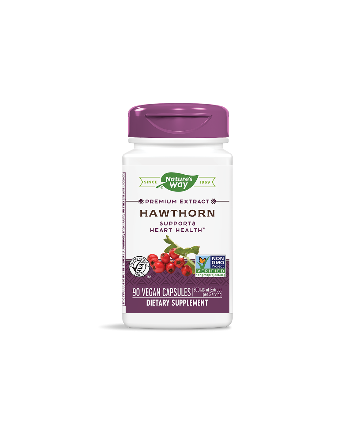 Natures Way Сърдечно-съдова система - Глог - премиум екстракт, 90 капсули