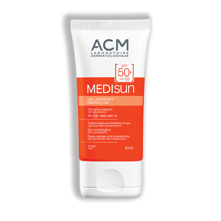 ACM MEDISUN матиращ гел SPF 50+