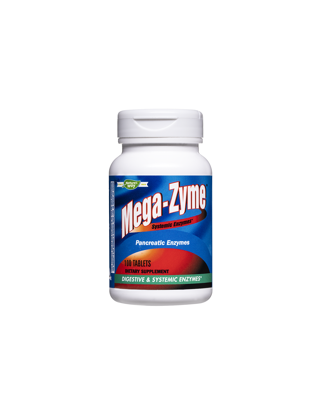 mega-zyme-pancreatic-enzymes-pankreatichni-enzimi-100-tabletki.png Natures Way Mega-Zyme- Панкреатични ензими - Image 1