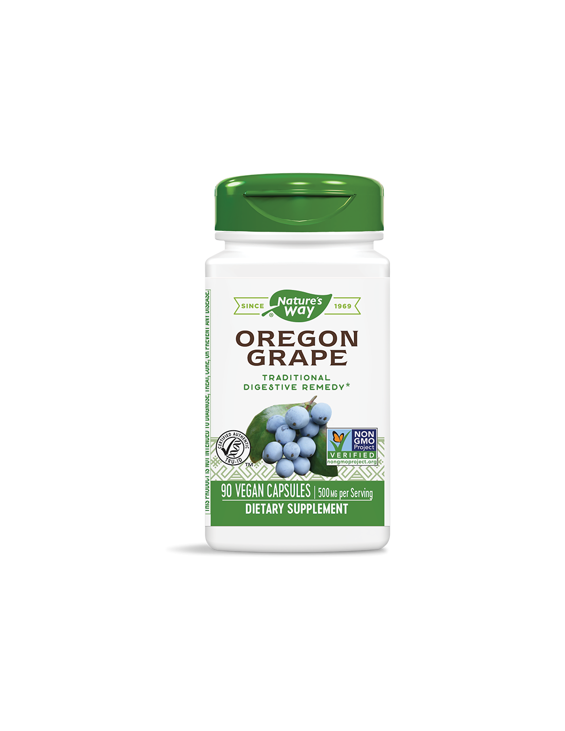 oregonsko-grozde-koren-475-mg.png Natures Way Орегонско грозде 500 mg х 90 капсули - Image 1