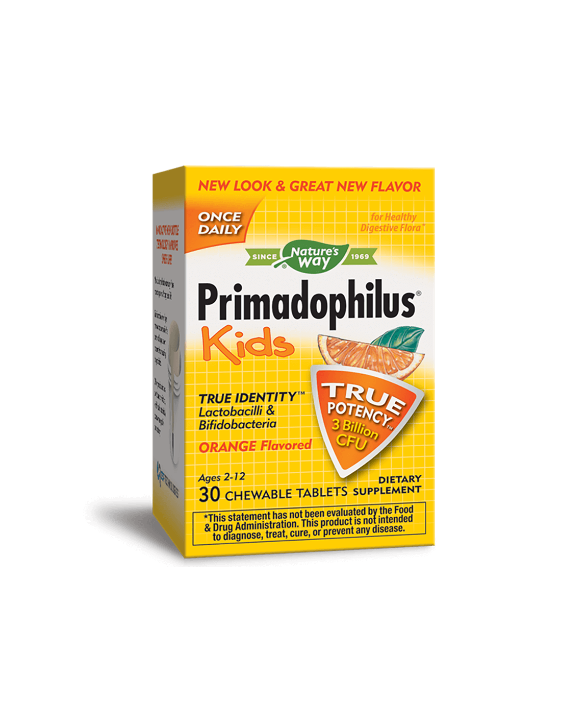 primadophilus-kids-primadofilus-kids-3-mlrd-aktivni-probiotitsi-h-30-davchashti-tabletki.png Natures Way Примадофилус Кидс 3 млрд. активни пробиотици, 30 дъвчащи таблетки - Image 1