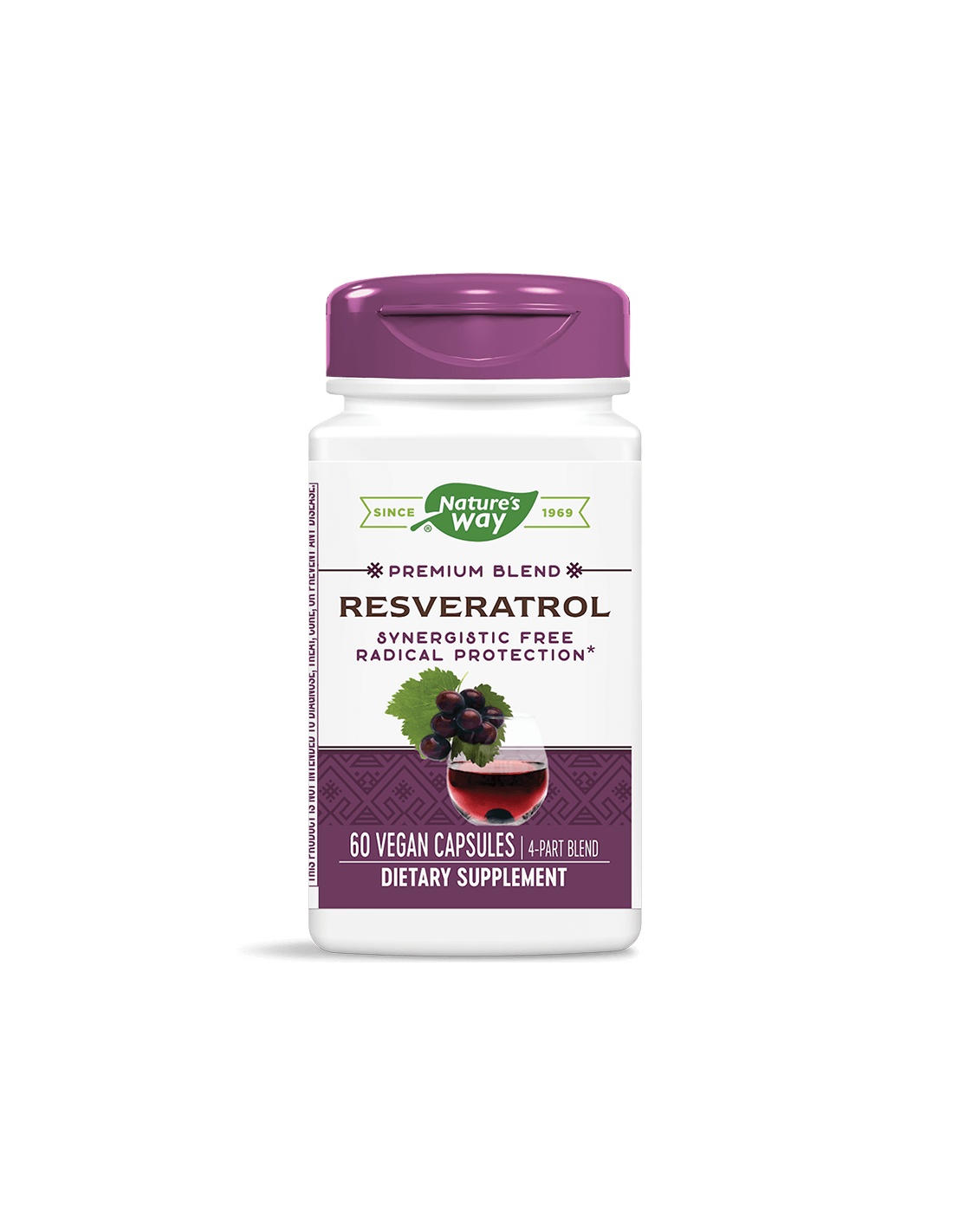 Natures Way Resveratrol - 60 капсули
