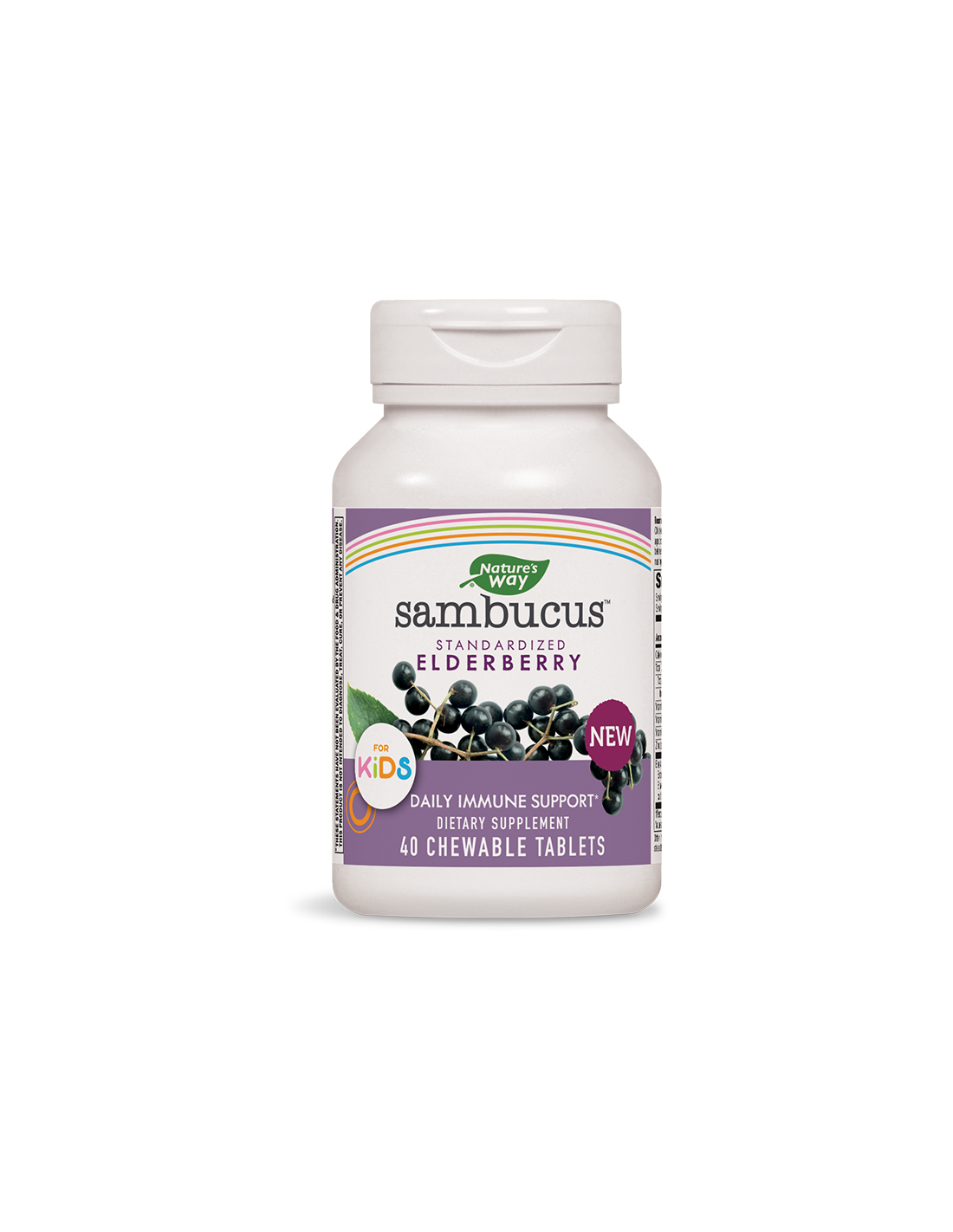 sambucus-for-kids-sambukus-za-detsa-x-40-davchashti-tabletki.png Natures Way Самбукус за деца x 40 дъвчащи таблетки - Image 1