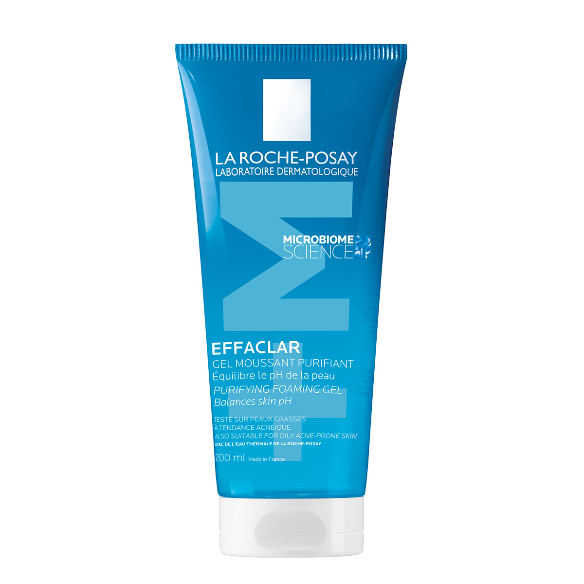 La Roche-Posay Effaclar Почистваща гел-пяна за лице за мазна и чувствителна кожа, 200 мл 3337872411083