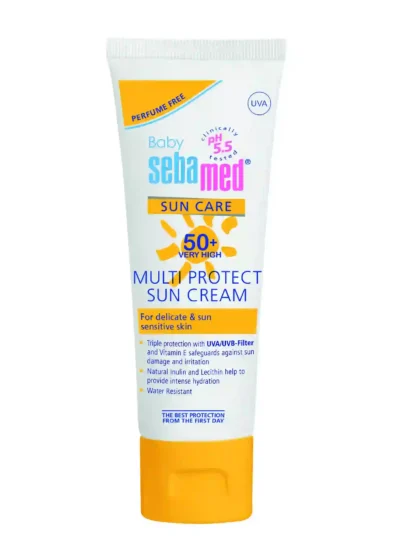 Sebamed бебе слънц. крем SPF50+75мл без парф - Image 2