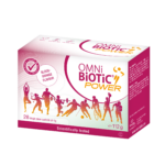 Омни Биотик Пауър Уважаеми клиенти, Радваме се, че сте избрали Омни Биотик Пауър. Омни Биотик Пауър е качествен продукт от продуктовата гама Омни Биотик. Разработването на всеки отделен продукт се основава на факта, че червата играят централна роля за целия организъм. Нашите черва са заселени с трилиони чревни симбионти от множеството бактериални щамове. Голямото многообразие в червата е от голямо значение, тъй като различните щамове изпълняват и различни функции в червата.Какво е Омни Биотик Пауър? 1.Какво е Омни Биотик Пауър? Омни Биотик Пауър е хранителна добавка, в състава на която има 6 естествено срещащи се в човешките черва бактериални щама и лесно усвоимият от организма магнезий като магнезиев цитрат. По този начин продукта е подходящ за активно спортуващи хора, тъй като магнезият допринася за намаляването на чувството на отпадналост и умора, както и за нормалната функция на мускулите. Жизнеспособността и размножаването на специално съчетаните бактериални култури са гарантирани за срока на годност на продукта. Омни Биотик Пауър съдържа само естествени за човека чревни бактерии, затова е подходящ и по време на бременност и кърмене. В една доза (=4 г) има смес от 10 милиарда бактерии от 6 специално подбрани бактериални щама: Enterococcus faecium W54 Lactococcus lactis W58 Lactobacillus acidophilus W22 Bifidobacterium bifidum W23 Lactobacillus brevis W63 Bifidobacterium lactis W51 2.Как се използва Омни Биотик Пауър? Препоръчва се Омни Биотик Пауър да се използва най-малко 6 месеца, като продължителната употреба е особено ефективна при продължително натоварване. Много спортисти, мениджъри и жени, които се справят с натоварването от професията си, семейството и спорта, вече не биха искали да останат без ОМНИ-БИОТИК® ПАУЪР! Разбъркайте 1 саше Омни Биотик Пауър (= 4 g) в минимум 125 ml вода веднъж на ден, изчакайте поне 1 минута да се активира, разбъркайте отново и след това изпийте. Препоръчително е да се приема на празен стомах. Препоръчва се по-продължителна употреба на Омни Биотик Пауър, поне 6 месеца. Тъй като ОМНИ-БИОТИК® ПАУЪР има в състава си само естествени за човека чревни бактерии, той е подходящ за употреба по време на бременност и кърмене. 3.Какво има в Омни Биотик Пауър? Една доза (=4g) има в състава си смес от 10 милиарда бактерии от 6 специално подбрани бакнериални щама: Enterococcus faecium W54 Lactococcus lactis W58 Lactobacillus acidophilus W22 Bifidobacterium bifidum W23 Lactobacillus brevis W63 Bifidobacterium lactis W51 В ОМНИ-БИОТИК® ПАУЪР няма животински белтък, глутен, мая и лактоза и е подходящ за прием от хора с алергия към мляко. 4.Съставки на Омни Биотик Пауър: царевичен декстрин, магнезиев цитрат, царевично нишесте, калиев хлорид, вкус на червен портокал, бактериални щамове, растителен протеин (ориз), магнезиев сулфат, манганов сулфат, малтодекстрин 5.Взаимодействия и нежелани реакции: Не са известни взаимодействия на Омни Биотик Пауър с лекарства. В началото на приема може да се стигне до леки смущения с процеса на храносмилане и до газове. В този случай Ви препоръчваме за няколко дни да намалите наполовина препоръчиителния дневен прием. 6.Допълнителна информация: Омни Биотик Пауър се съхранява на сухо място и на стайна температура, не е необходимо да се съхранява в хладилника. Да не се превишава препоръчителната дневна доза. Да се съхранява на място, недостъпно за малки деца. Да не се използва като заместител на балансираното и разнообразно хранене, и здравословния начин на живот. Омни Биотик Пауър - Научно тестван Качествен продукт на Instistut AllergoSan, Австрия Дистрибутор: Ведра Интернешънъл АД София 1407, бул. Джеймс Баучър 71 www.vedrainternational.eu www.omnibiotic.bg Т222303668/31.8.2023 Разгледай цялата гама на Омни Биотик С повече от 20 години опит Австрииската компния Institut Allergosan е основана от доктор Анита Фраувалнер. Фокусът на компанията е здравето и правилното функциониране на чревната флора. Сътрудничеството им с доказали се учени и специалисти в областта на медицината. фармацията и биохимията  и богатия опит, утвърждава компанията като лидер на пазара на пробиотици в Австрия. Най-успешния продукт на компаnията е серията Омни Биотик. Предлаган в повече от 7 европейски страни Омни Биотик доказа своята ефективност