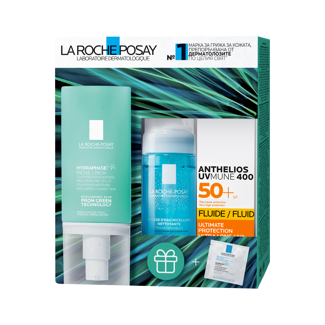 La Roche-Posay Hydraphase HA Rich комплект 72-часова хидратираща за суха кожа 5905076183020
