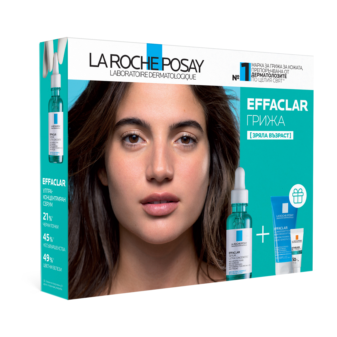La Roche-Posay Effaclar Комплект грижа за зряла мазна кожа, склонна към несъвършенства 5905076093411