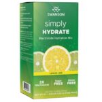 Swanson Електролитна хидратираща смес – лимон лайм 30 пакетчета