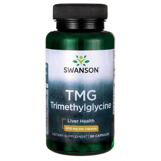 TMG-trimetilglicin.jpg Swanson TMG (Триметилглицин) 90 капсули - Image 1